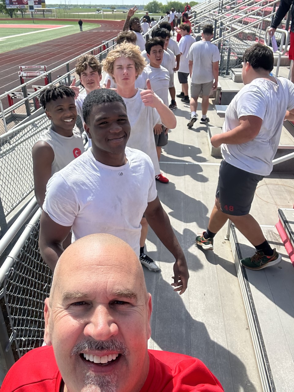 Greenville ISD on Twitter "The Greenville High School football team has been hard at work