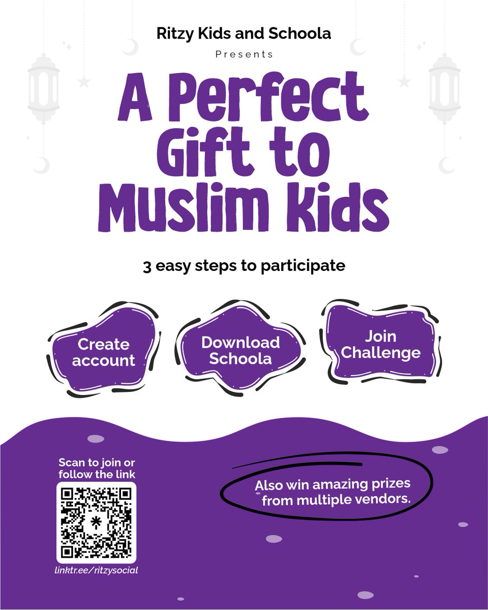 FundayzFair's tweet photo. Don't miss out on this year's Ramadan Virtue Challenge! 

Give your children the opportunity to learn about gratitude, forgiveness, kindness, and charity while having fun with other Muslim children around the world. 

#RamadanVirtueChallenge #EmpoweringMuslimYouth #DontMissOut https://t.co/XyzPtbkpn9