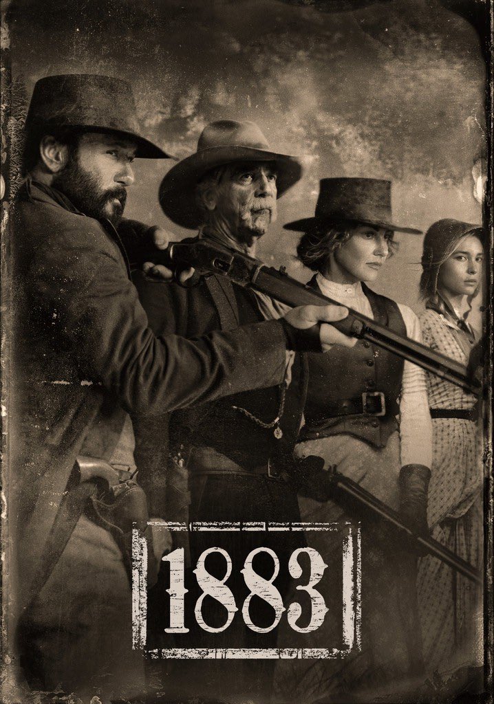 fja_jsoc's tweet photo. En orden, aventuras de la familia Dutton. Son brutales, con cameos como Tom Hanks y con una BSO espectacular #1883TV #1923tv #YellowstoneTV #seriesfun @SkyShowtime https://t.co/MFafsgNN1z