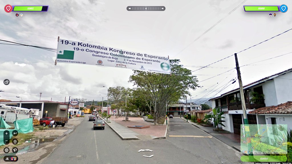 RegxaArdeo's tweet photo. Mi trankvile ludis Geoguessr, kaj subite... #Esperanto https://t.co/xKqmsrKv5w