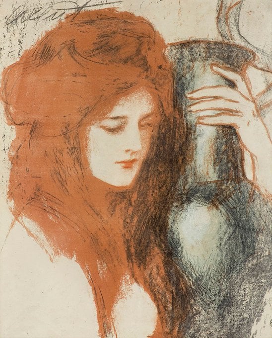 tomfishpaw's tweet photo. #TeodorAxentowicz.
Girl with a Blue Vase (1903) https://t.co/tP7T0hzbZI