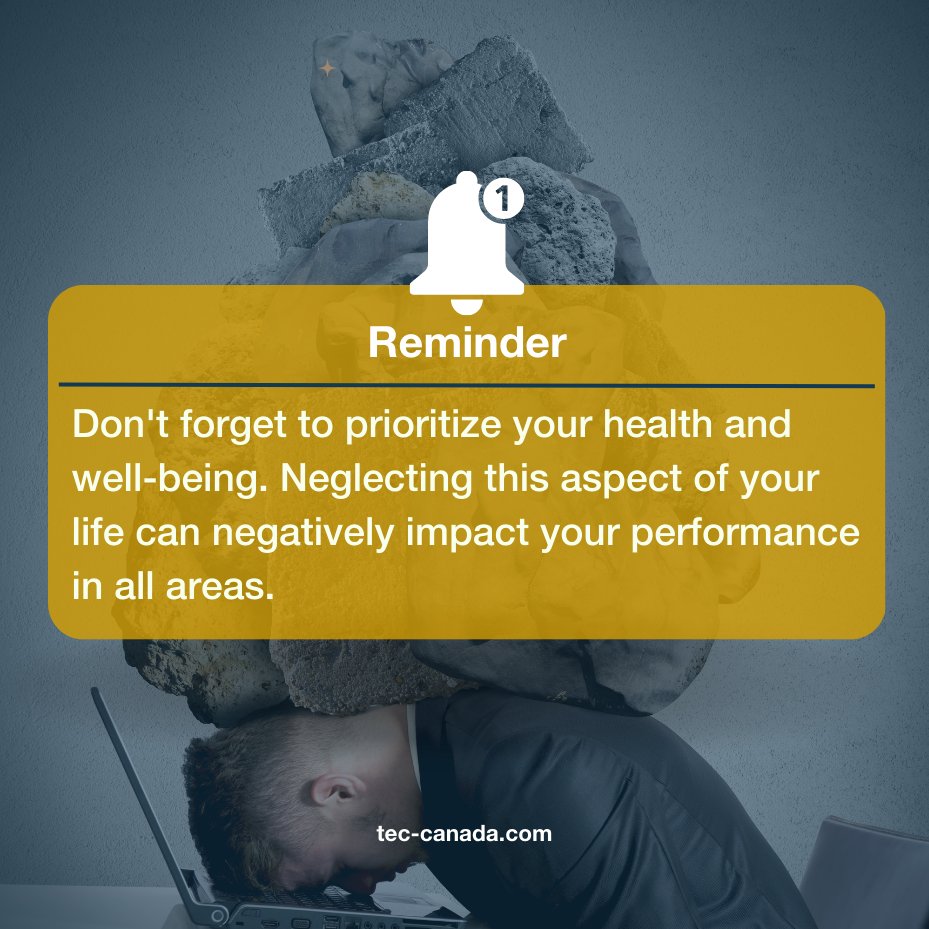 TECCanada's tweet photo. Prioritizing health and well-being can boost decision-making, productivity, and job satisfaction. Learn from Antoine Hamelin, a kinesiologist with 20+ yrs of exp. helping #CEOs reach their health goals. Discover his insights👉https://t.co/SnsaVEKNFL 

#TECCanada #Health #Wellness https://t.co/ryrRg1B15E