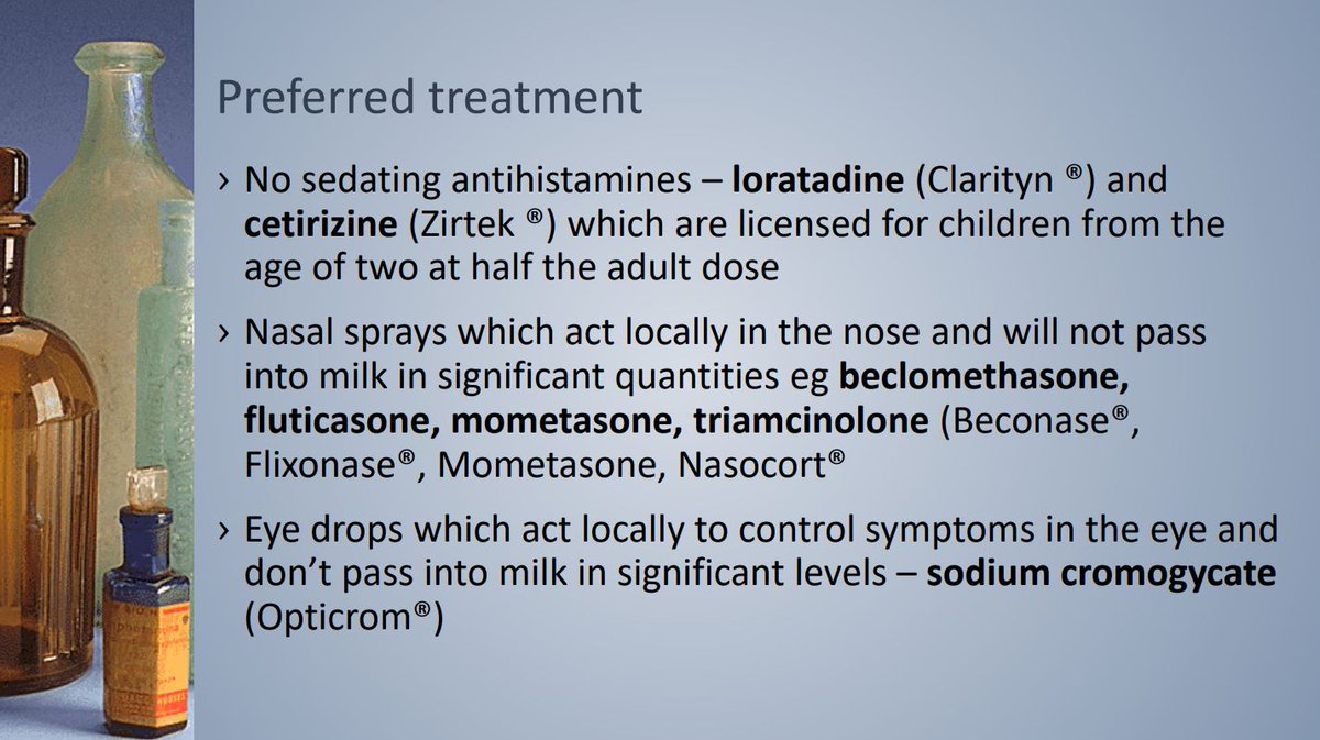 Lots of hayfever symptoms coming soon. You dont have to suffer because you are breastfeeding!