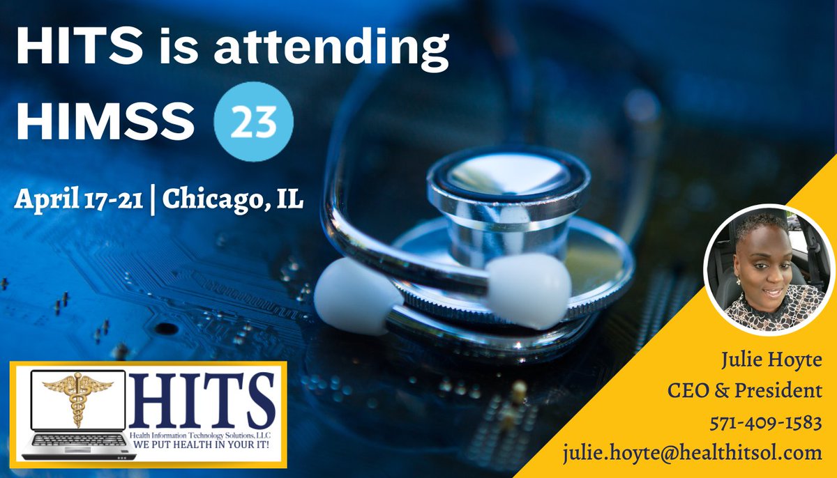 In less than one week, we are traveling to Chicago to join peers across the global health information &amp; technology spectrum to build relationships &amp; discover innovative health tech products to solve our clients’ greatest challenges. See you there! #HIMSS #HIMSS23 #healthIT