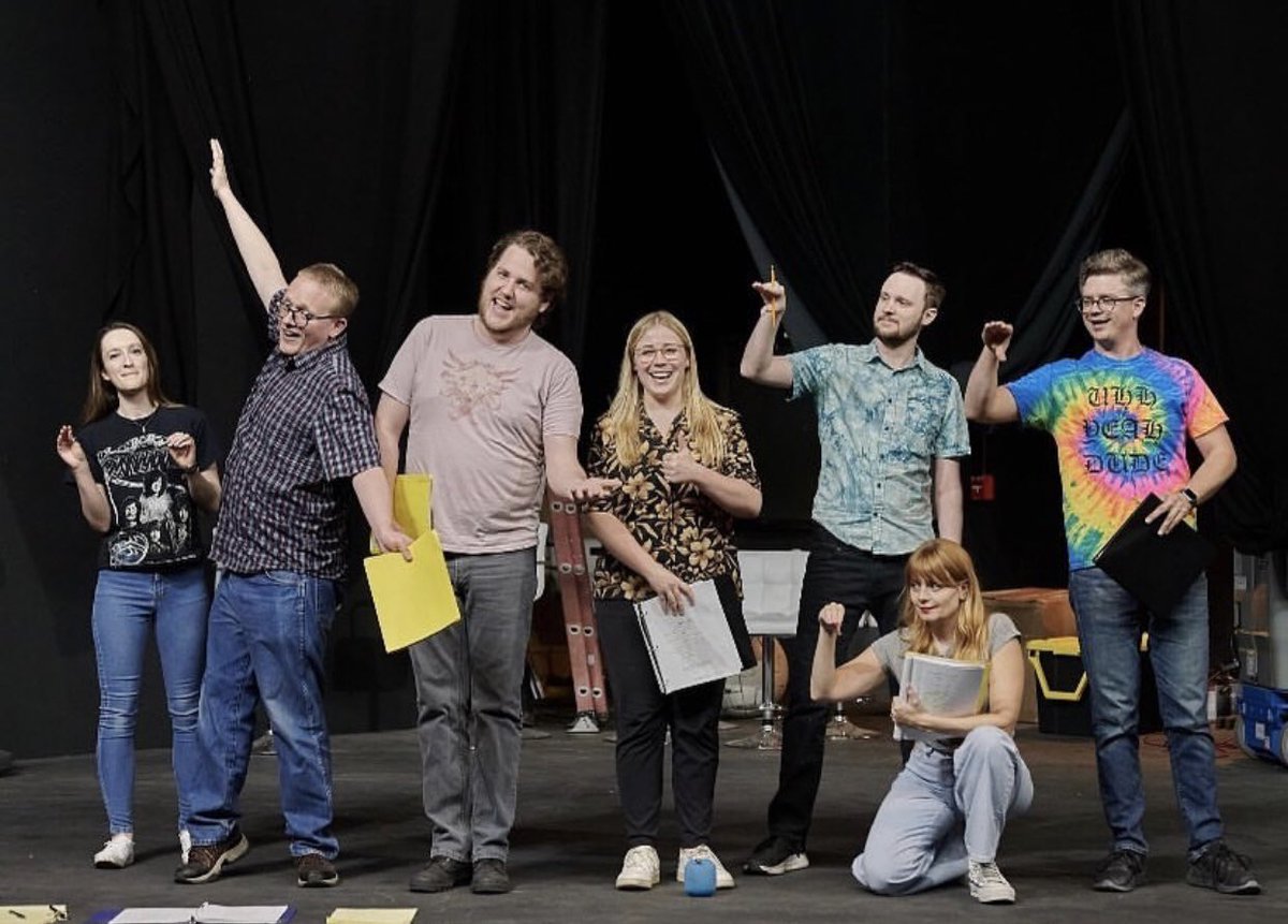 Service_Droid's tweet photo. The faces behind the felt. Alien opens May 5th! 👽 https://t.co/SshwMmXSNs
