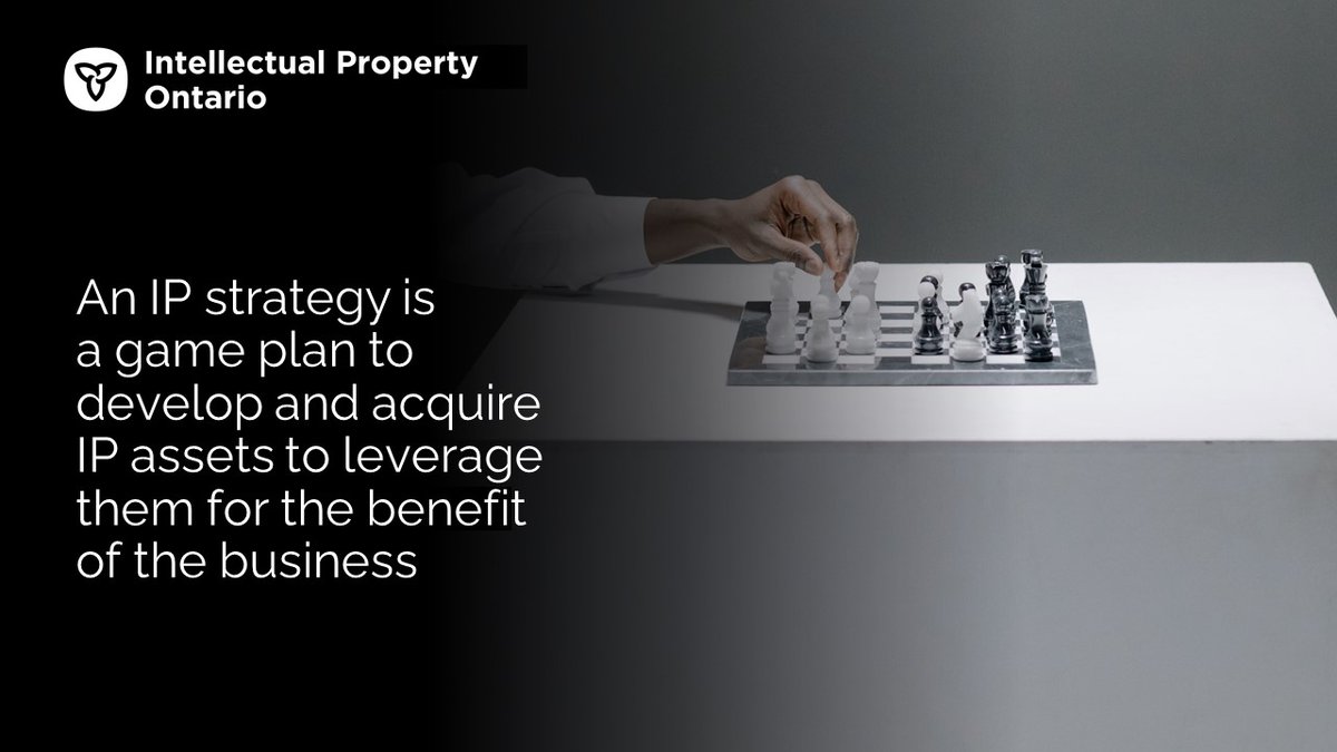 What is an #IP strategy?

An IP strategy entails formulating how a business can develop and utilize its IP in a way that will help achieve business objectives.

At IPON, we offer services that help you develop IP strategies. Check them out: ip-ontario.ca/services