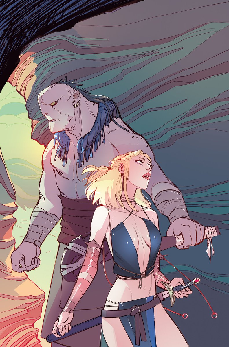 amatoxine's tweet photo. #glarien issue#2 back #cover✨️💞 -- #myart #PortfolioDay #ComicArt https://t.co/yrSabtUVpQ