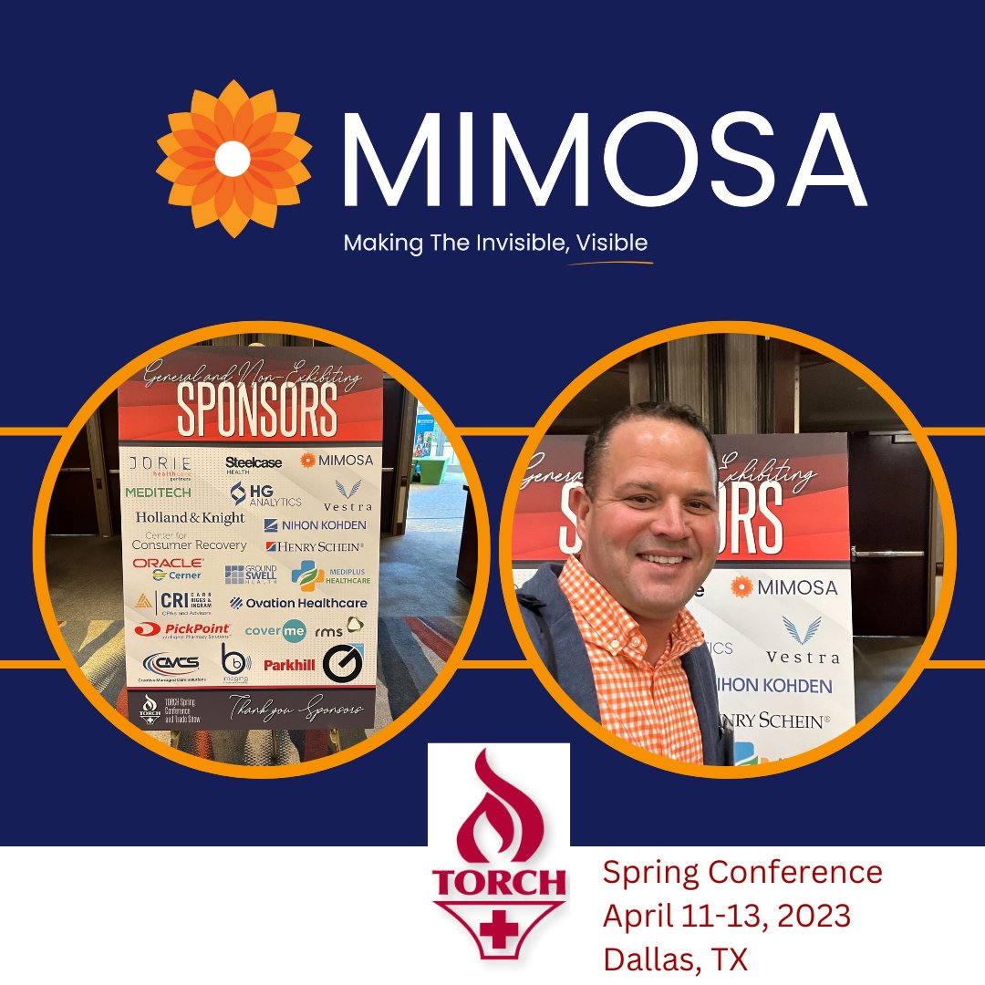 MIMOSAdx's tweet photo. Our CRO (Jack) is in Dallas, TX this week for the TORCH Spring Conference which #teamMIMOSA is proud to be a sponsor of.
@torchnet #SkinImaging #MakingTheInvisibleVisible #TissueOximetry https://t.co/r4xjvDOR1Y