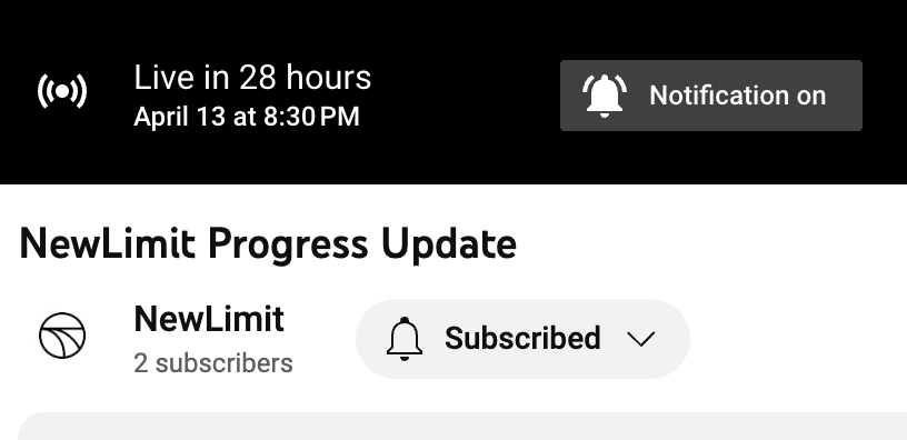 babudahal's tweet photo. glad to be #3 subscriber. not sure to be proud or sad that not many are curious about longevity @brian_armstrong https://t.co/comZ2w6fPR