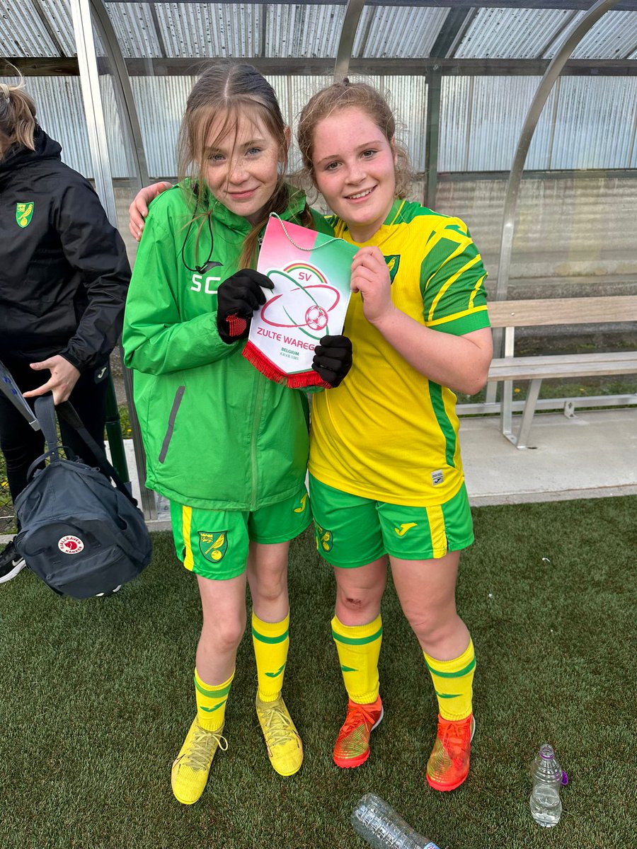 CSFFootballEd's tweet image. TOUR | The second girls game today was for the U14s against SV Zulte Waregem, who created a fantastic experience for the players