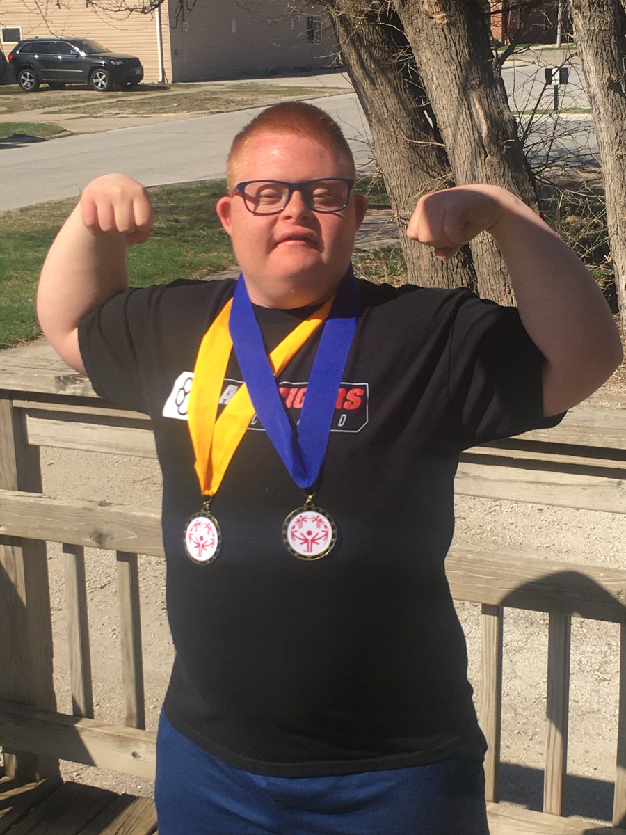 admactivities's tweet photo. Congratulations to our Tiger athletes who participated in the Special Olympics yesterday at Indianola Middle School! Cael placed 1st in the softball throw and 3rd in the 200m run, and Elana placed 1st in the 50m run and 2nd in the softball throw! Way to rep ADM 🐅🏆 https://t.co/dS8AIIokp6