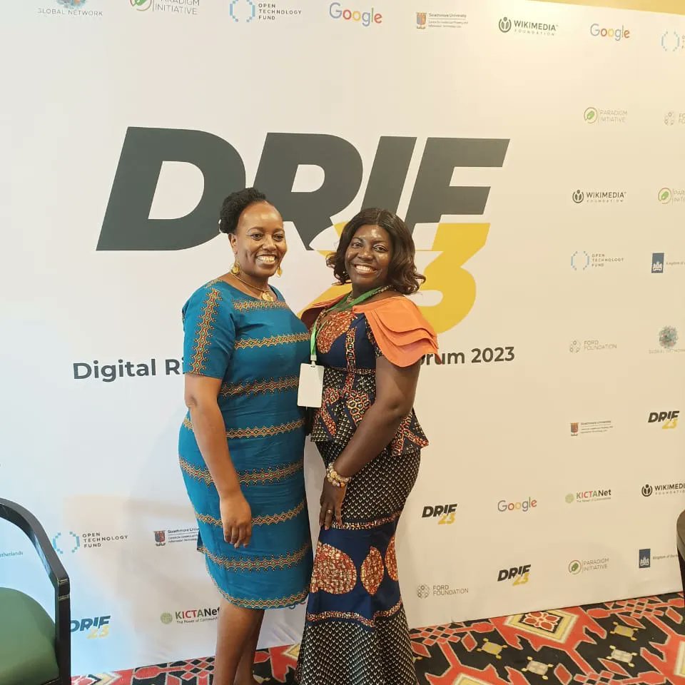 WHRDhub's tweet image. Today, @WHRDhub was part of a panel discussion at the 10th Edition of the Digital Rights and Inclusion Forum, convened by Paradigm Initiative (PIN), a leading Pan-African Digital Rights and Inclusion organization.

🧵Thread/
