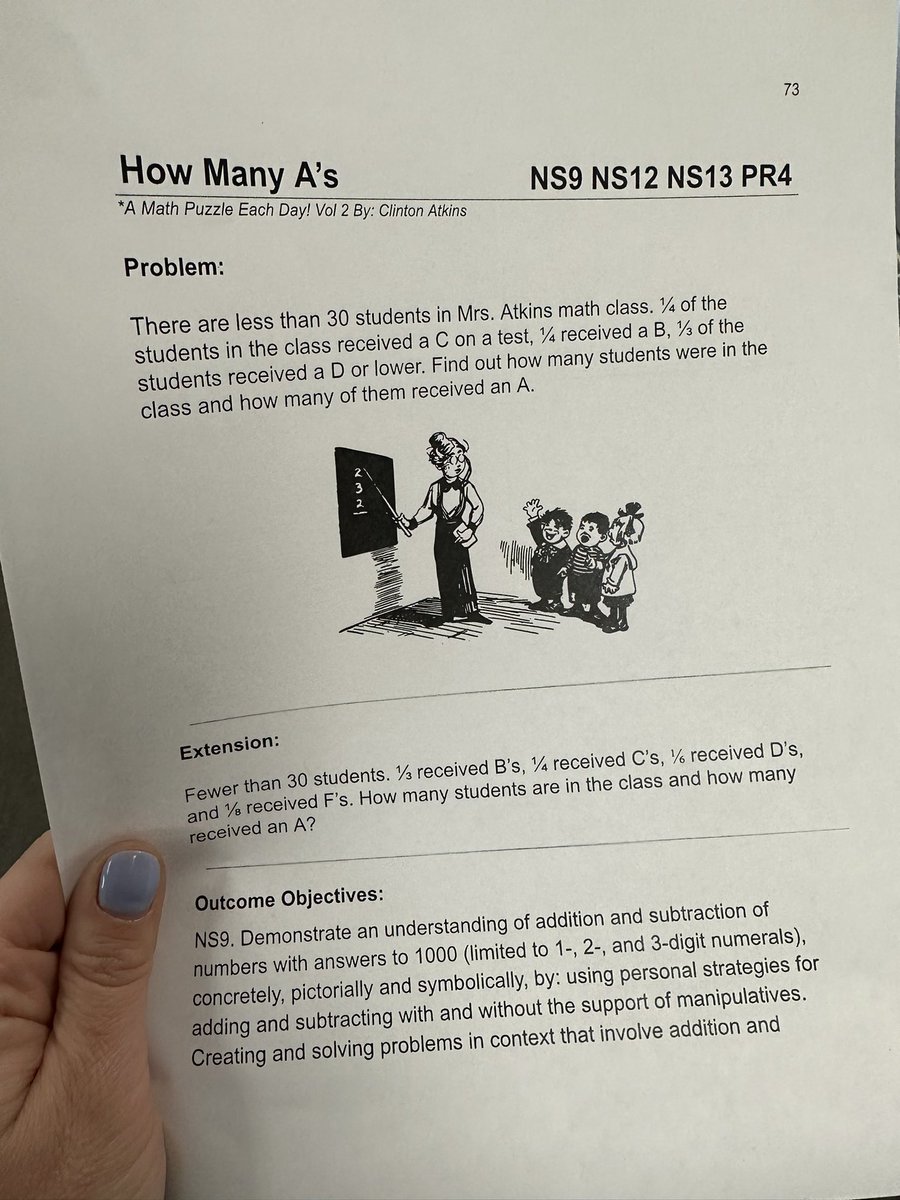mrsdammteaches's tweet image. We tried our first thinking task from @BurdessAlicia. We had to get creative with our vertical workspaces! @pgliljedahl #mathclass
