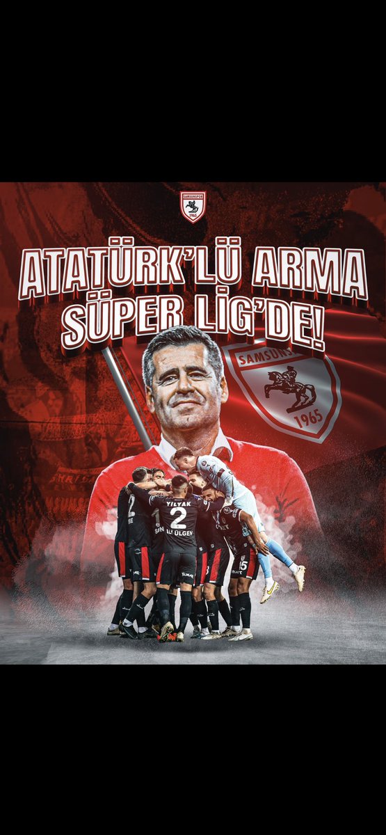 Tebrikler Samsunspor ❤️🤍