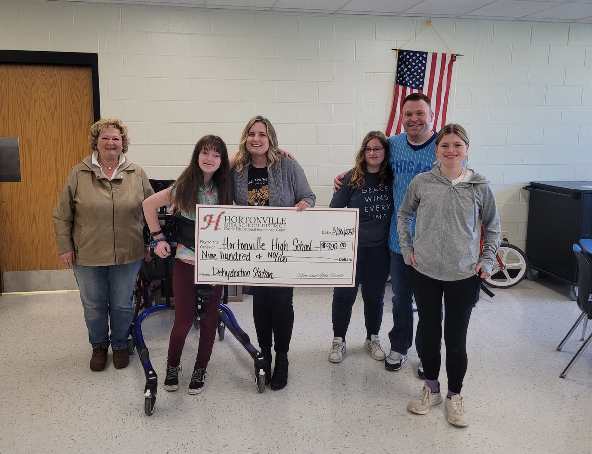 HortonvilleSD's tweet photo. Congratulations to this year's Grode Education Grant winners! 💕🙌 https://t.co/CzJuaFotAn