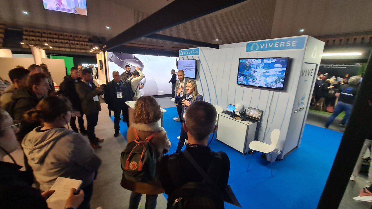 Day one of #LavalVirtual2023 was an epic success! We had the chance to meet brilliant innovators and share our revolutionary immersive experiences. Catch us at booth A42 &amp; join our XR discussion in the Conference Hall at 11:45 am CEST on Friday! #VIVEXRElite #VIVERSE #futureofXR