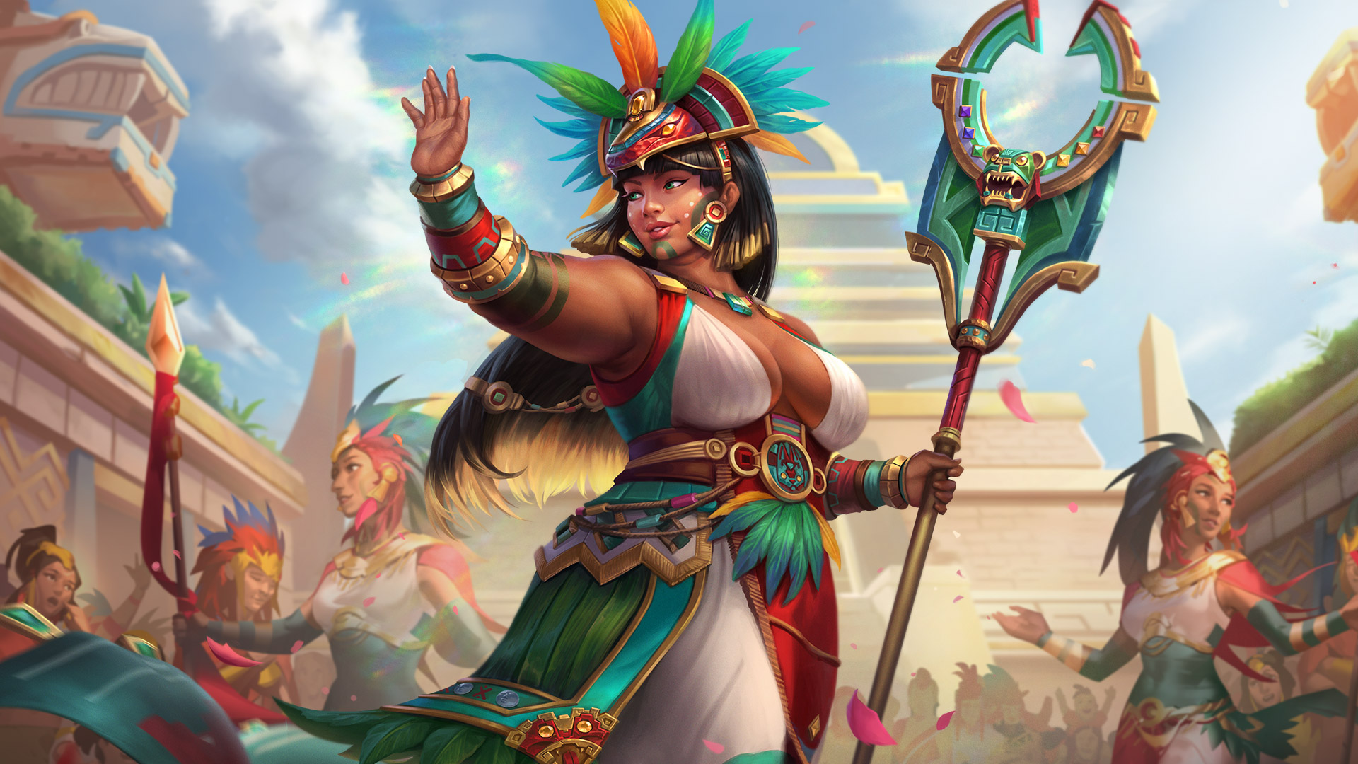 SMITE on Twitter "Ix Chel's second ability is Lunar Invocation. She