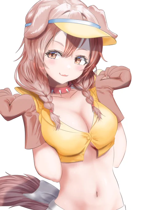 ころさーん!おめでとー(๑'ω`ノノ゛✧差分だけど～～#戌神ころね4周年 #できたてころね 