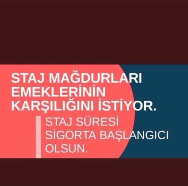 #KaderGünüdürStajın