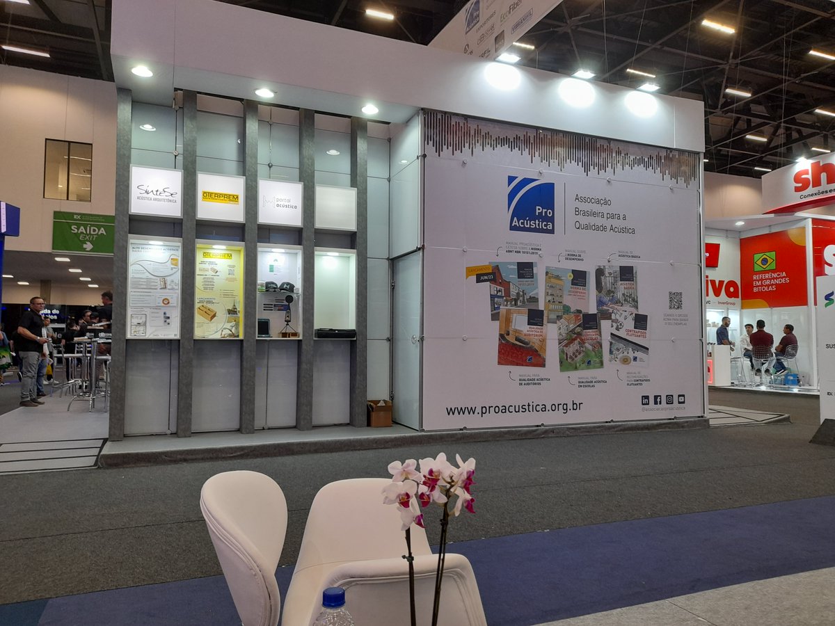 ProAcustica_'s tweet photo. Confira o Espaço ProAcústica, na 27ª Feicon 2023: Construindo conexões para novos negócios! Esperamos sua visita. A feira vai até 6ª feira. Não perca!
Mais informações e credenciamento
https://t.co/tWeovdWGHj
#Feicon #ProAcustica #EmpresasAssociadas #Construcao https://t.co/wrSJ7O6hld
