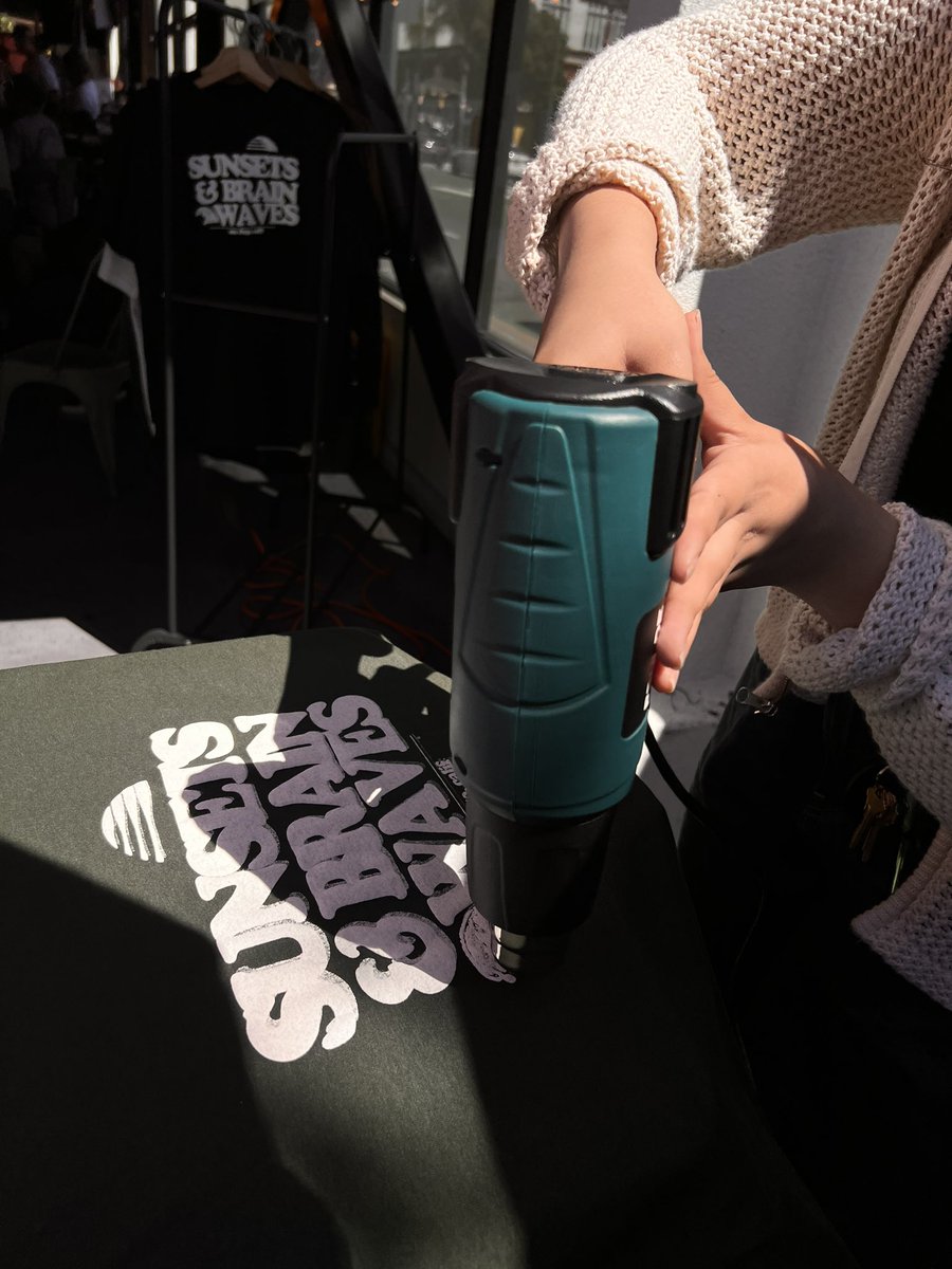 retail/workshop at <a href="/marketon8th/">marketon8th</a> was dope 😮‍💨 

thank you everyone for coming out to the first pop up. 

online release of our SPRING COLLECTION ‘23 coming soon. 

#flxwz #justawavelengthaway  #sunsetsbrainwaves