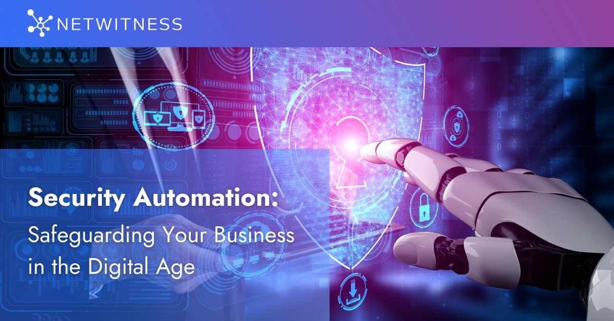 Security automation is an integral part of any thriving security operations center (SOC) today.

Learn how it can help safeguard your business: netwitness.com/blog/what-is-s…