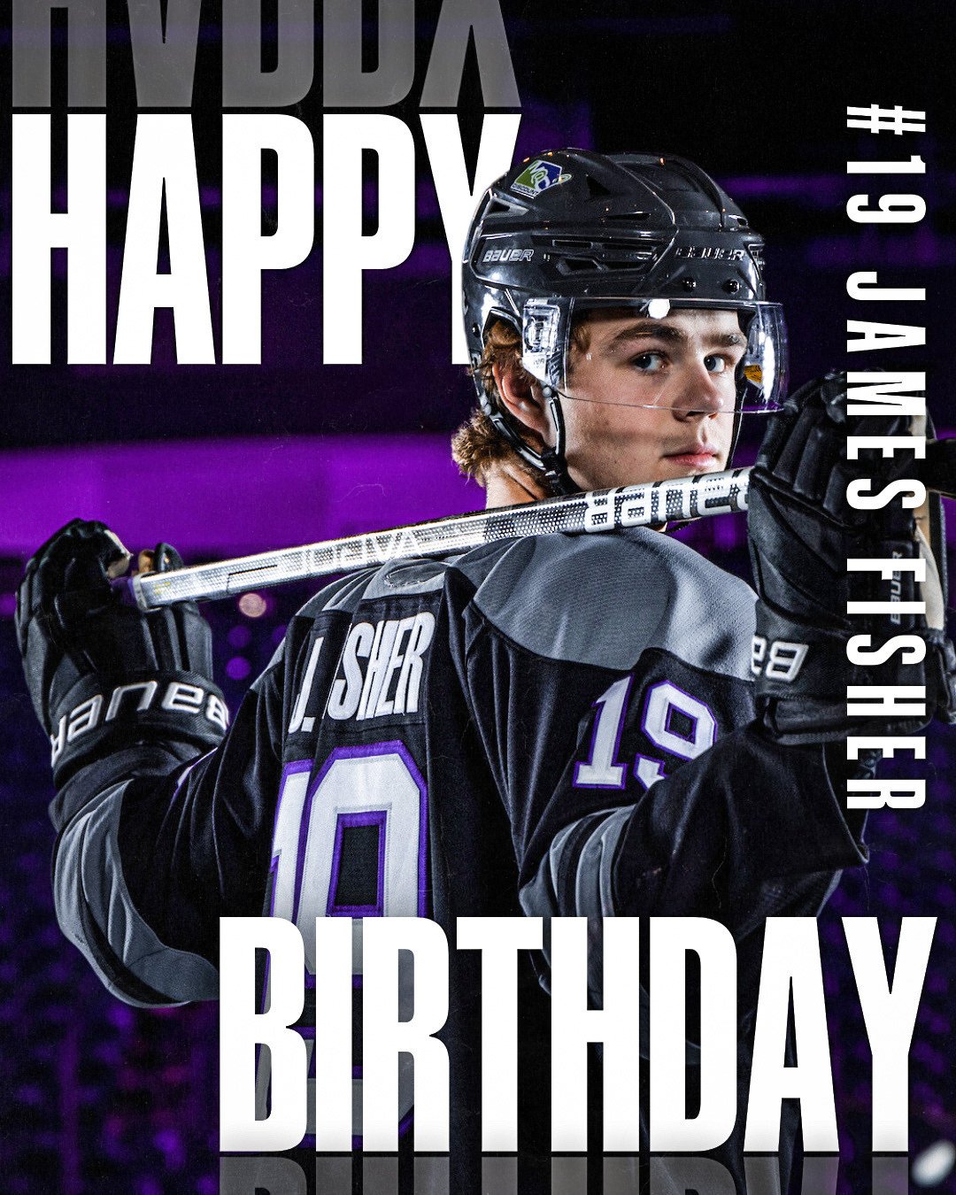 Happy Birthday to Forward James Fisher! 