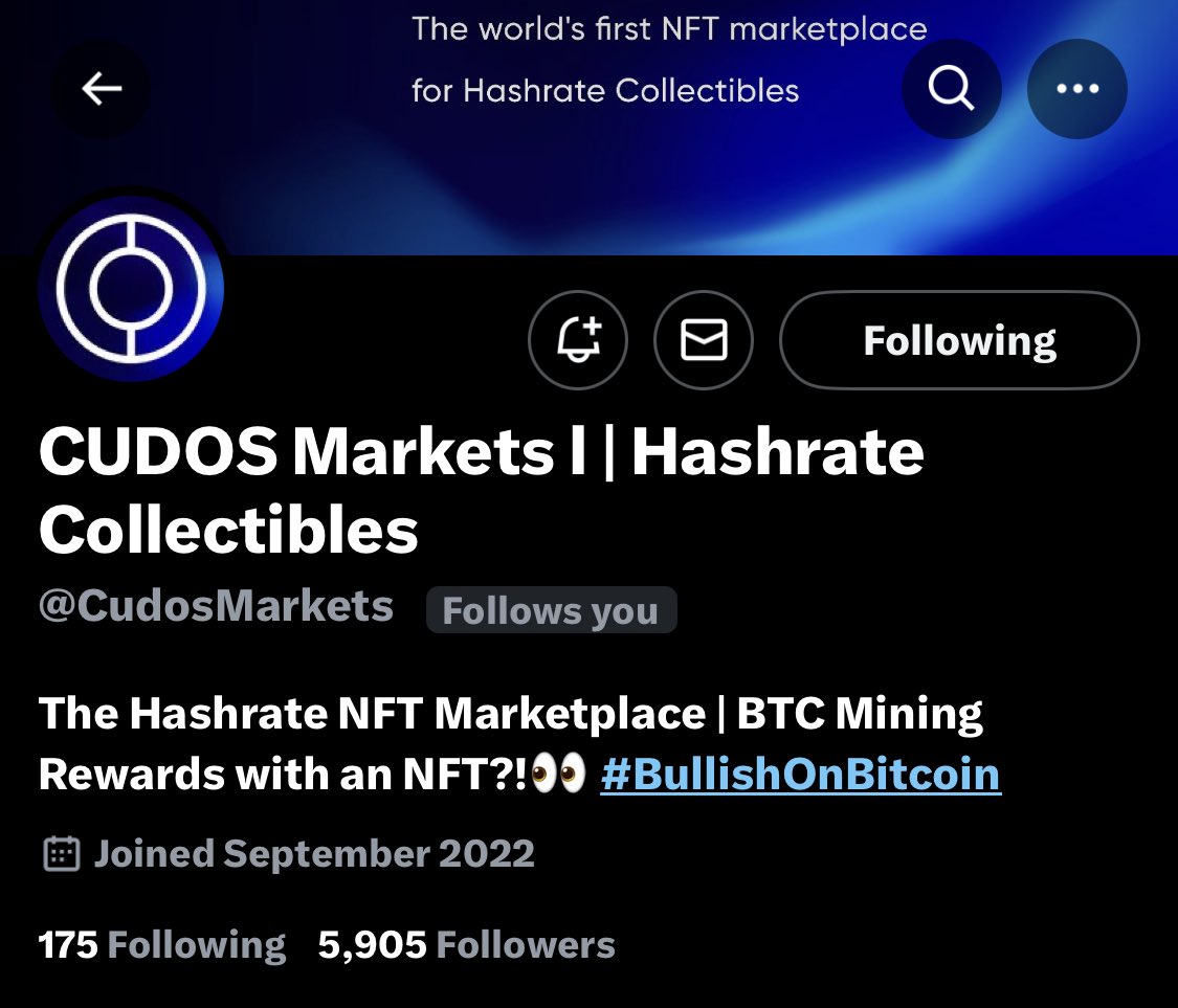 Breaking: AuraPool is now rebranded into CUDOS Markets 😍😍

#NFTMarketplace #CUDOS 

@CudosMarkets <a href="/CUDOS_/">CUDOS</a>