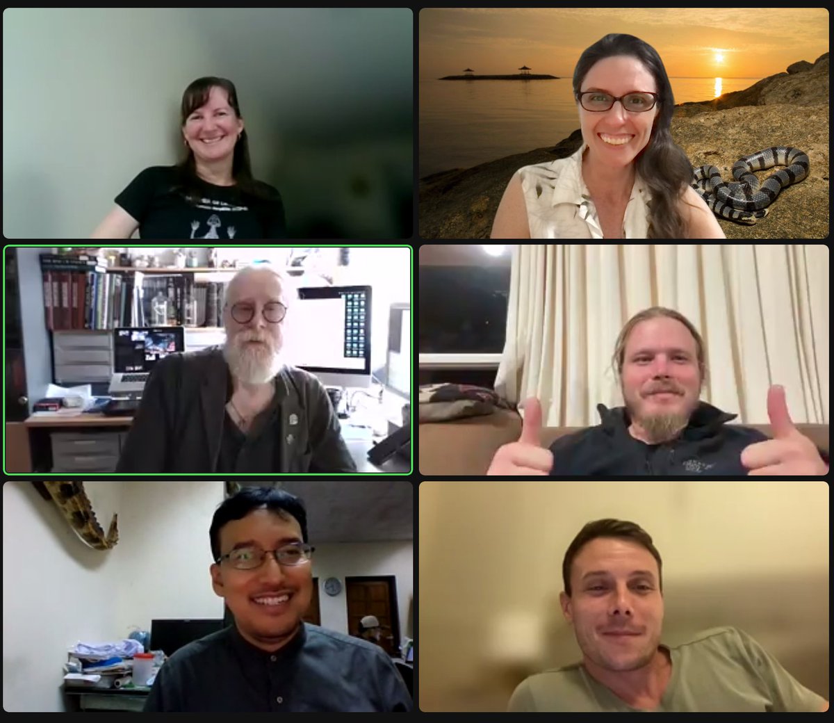 Another regional meeting for our <a href="/IUCN/">IUCN</a> Snake Specialist Group! We discussed upcoming conferences, priority snake species for research, updates for conservation listing of species,  discussed new membership, and connected people with experts on the ground in the field.