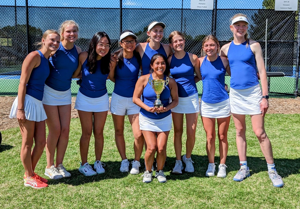 CoachBlythe0's tweet photo. TENNIS UPDATE: Congratulations to the LaGrange Lady Grangers, who beat Starr's Mill 3-2 to win the Region 4-AAAA championship at the Peachtree City Tennis Center. Ana Rollings won in a tiebreaker at number three singles to give LaGrange the decisive point. https://t.co/mtnxRRJPlL