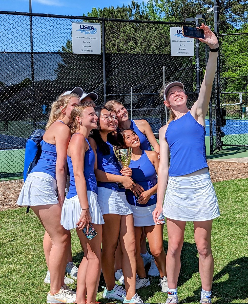 CoachBlythe0's tweet photo. TENNIS UPDATE: Congratulations to the LaGrange Lady Grangers, who beat Starr's Mill 3-2 to win the Region 4-AAAA championship at the Peachtree City Tennis Center. Ana Rollings won in a tiebreaker at number three singles to give LaGrange the decisive point. https://t.co/mtnxRRJPlL