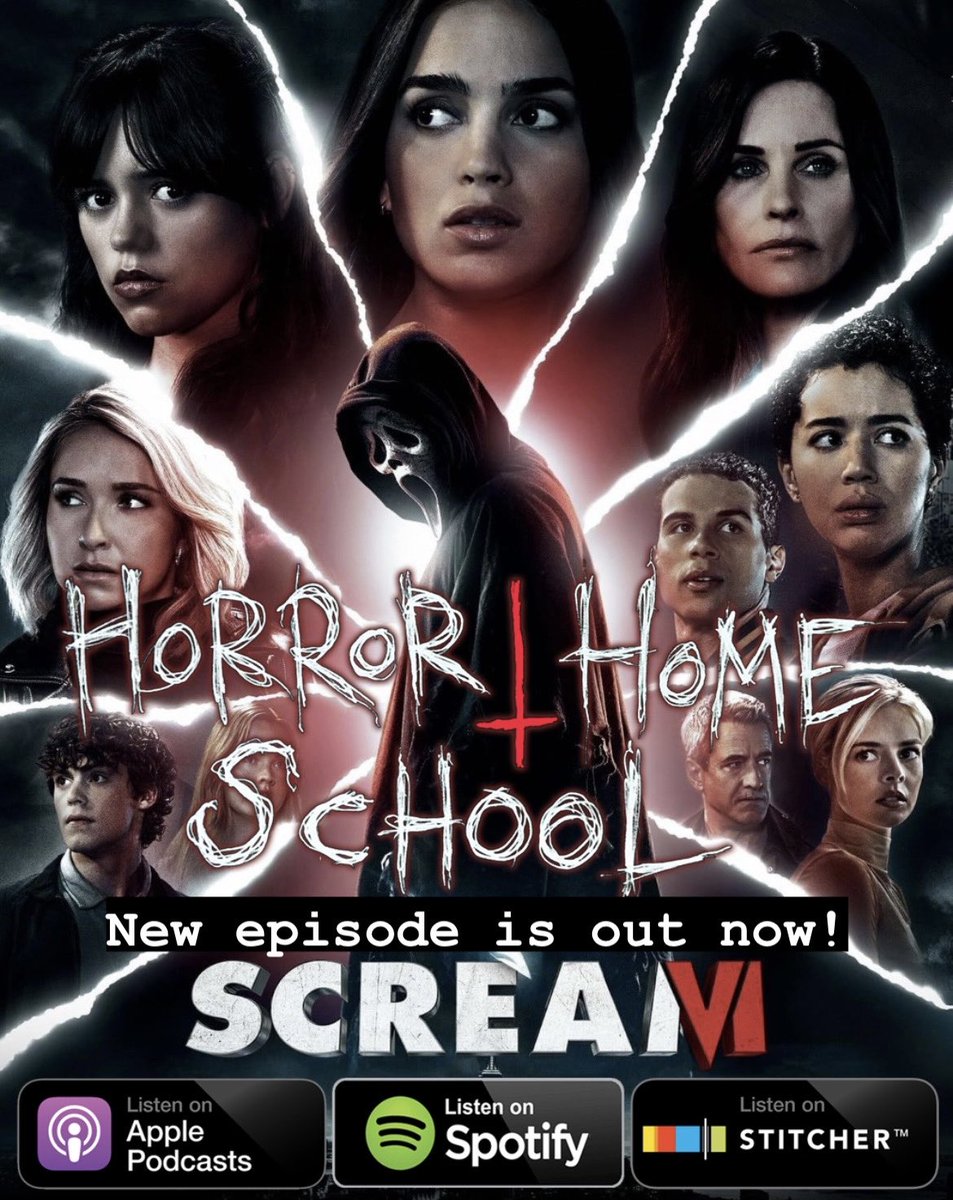 EPISODE 43 OUT NOW #scream6 #podcast horrorhomeschool.com
