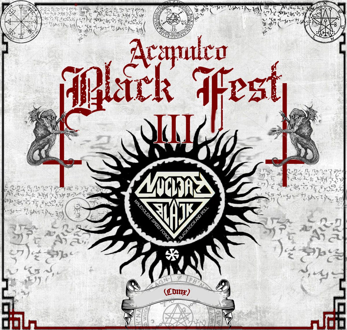 ablackfest's tweet photo. Acapulco Black Fest III

Nuclear Black

Tour Oficial
@ProduccionTour

Black Order Kult https://t.co/kdMMvTPWeZ
