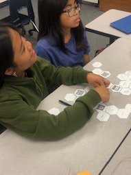 Math review using hexagonal thinking to make concept connections and deepen mathematical knowledge. Great way to CFU in Mr. Q's class! #collaboration #Mathematics <a href="/BurtonSchools/">Burton Schools</a> <a href="/BurtonBulldogs/">Burton Middle School</a> <a href="/BSD_GATE/">BSD GATE</a>