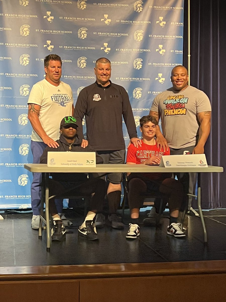 St. Francis HS Spartan Football🏈 tweet media
