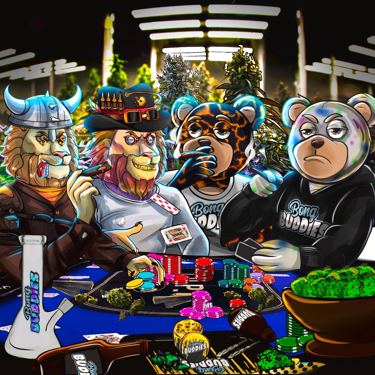 Lions Den Poker Club 🦁 WildSide // MINTING NOW 🦁 tweet media