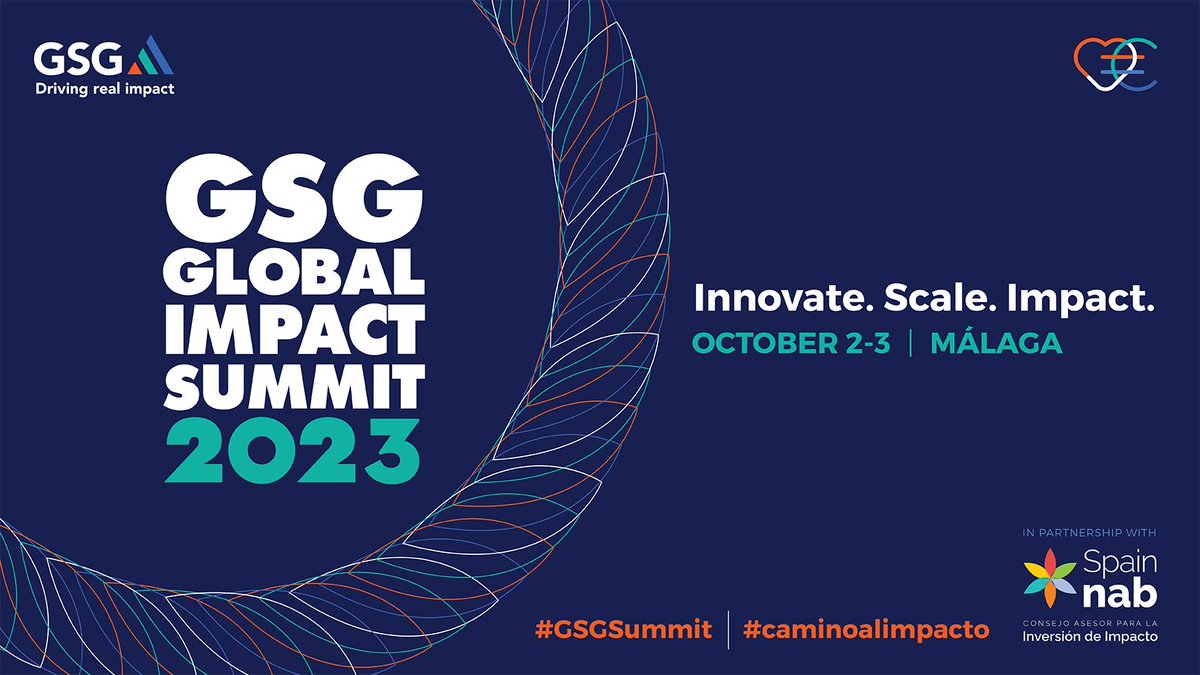 ¡Es momento de unirse a + de 1000 líderes d impacto, inversores, filántropos, empresas, emprendedores, bancos y sector público en la principal cumbre de impacto del mundo!
Intercambiaremos ideas innovadoras y planificaremos cómo replicar las mejores prácticas innovadoras a escala