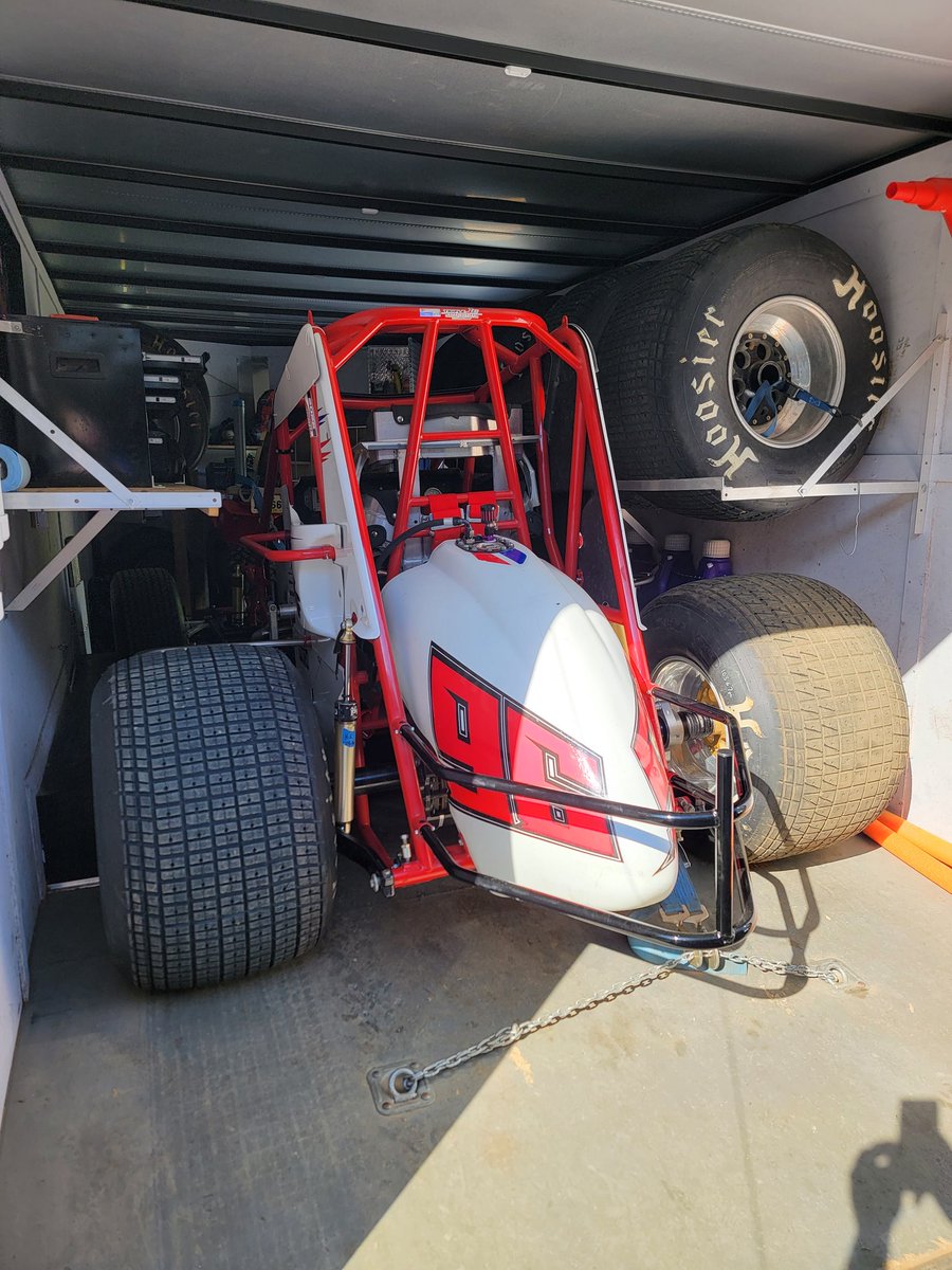 Off to <a href="/bapsrace/">BAPS Motor Speedway</a> to shake down the car and get the driver some seat time before we kick off the season at <a href="/WilliamsGrove/">Williams Grove Speedway</a> this Friday night! 👀