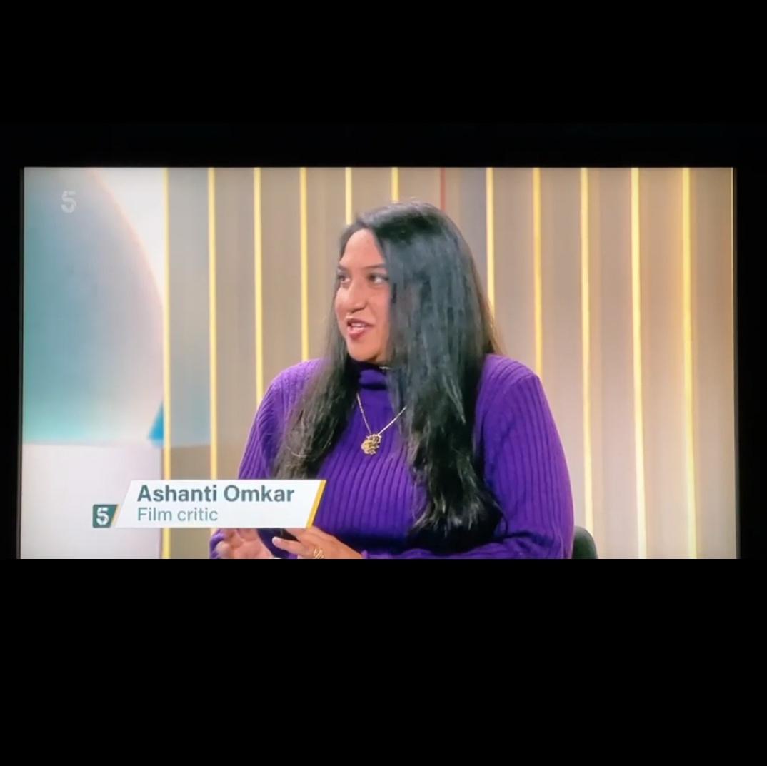 AshantiOmkar's tweet photo. 🔱🧿 It was a delight to be in studio at Channel 5 News @5_News to talk about the grand success of the #supermariomovie from @universaluk &amp; how this turned out to be #criticproof &amp; an apt #animation for multigenerational family audiences to enjoy, during the #Easter holidays 🎮🎬 https://t.co/IgtTBVgj3o