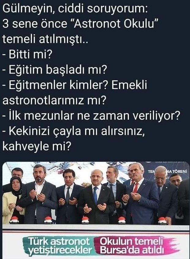 Astronotlar hakkında bilgisi olan var mı ?