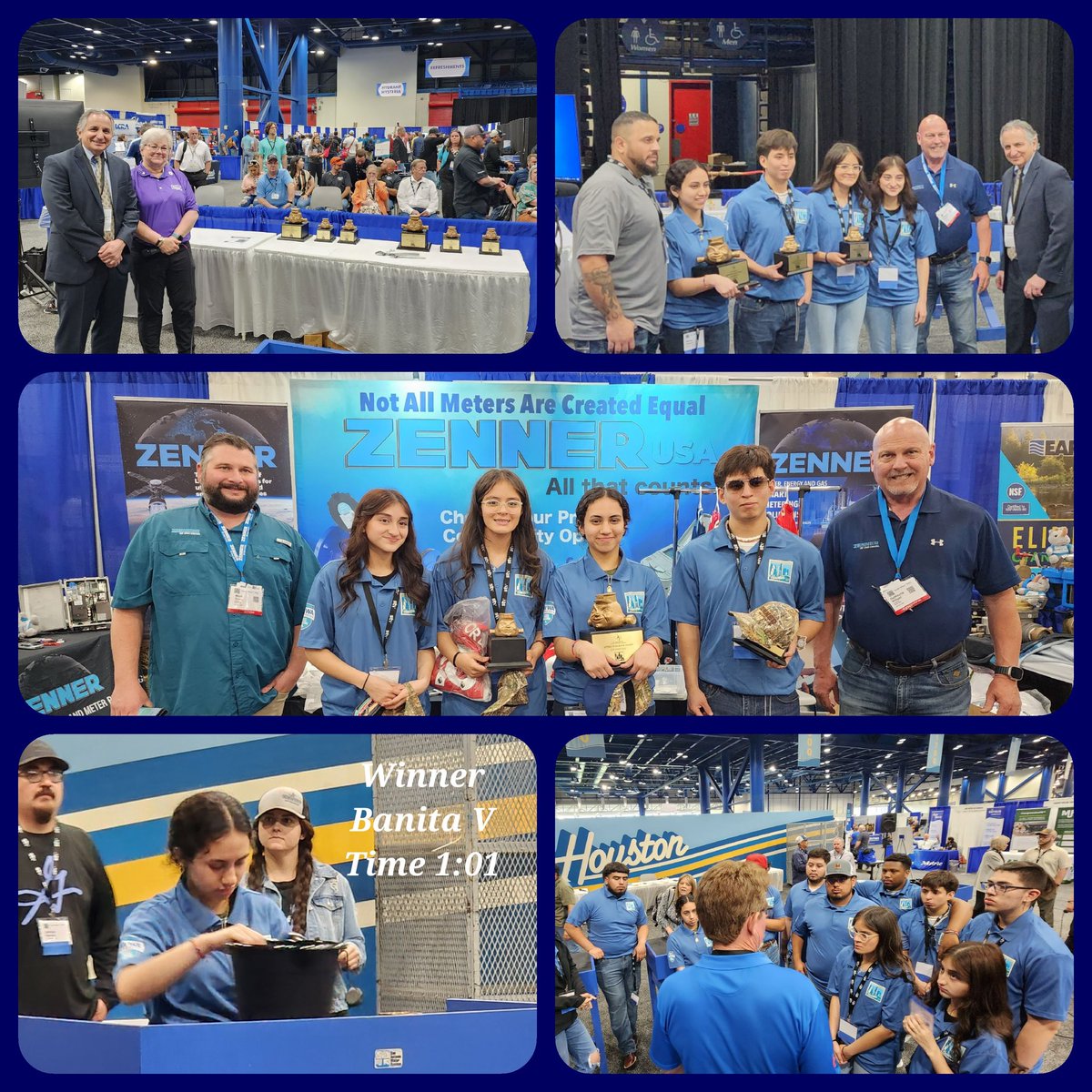 WeirdScience67's tweet photo. Nimitz Engineering swept the meter madness. Top 4! 4th was Lilian. 3rd was Emily. 2nd was Adrian. 1st Banita. @NimitzVikings @iisdCTE @IrvingISD #ALLN @thecityofirving https://t.co/E1g3zQEJ3v
