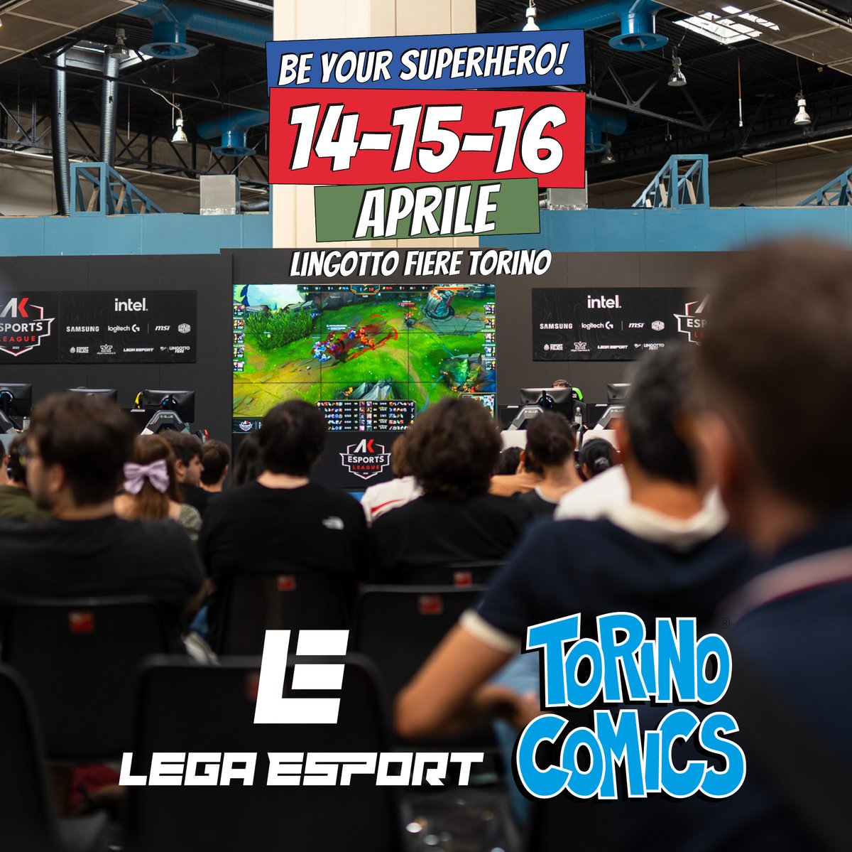 Ancora Esport, ancora eventi targati Lega Esport!
Torino Comics! L’area videogames di <a href="/torinocomics/">Torino Comics</a> , realizzata con Lega Esport, è ricca di attività aperte a tutti gli appassionati! torinocomics.com
#esports #legaesport #gaming #xbox #PS5 #pcgaming #fifa23 #callofduty