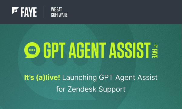 FBSGDavid's tweet photo. The @faye_digital GPT Agent Assist for @Zendesk is live!  Kudos to our innovative team for creating such a great tool with this tech.  Excited to build on it into the future for our #AI, #CX &amp; #CRM software partners.  #ChatGPT #Innovation https://t.co/rlfFm989S8 https://t.co/L9DrfNKAFD