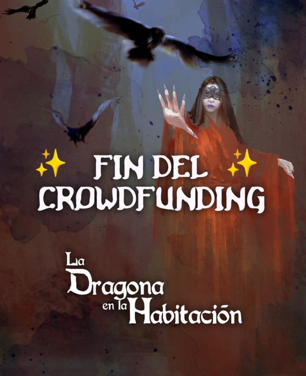 ❤️🧡💛💚💙💜🤎🖤🤍 GRACIAS 

Ya es una realidad!! La Dragona en la Habitación ha superado el crowfunding con holgura y verá la luz en septiembre!!! Y no puedo más que daros las gracias a todos los que lo habeis hecho posible, participando, compartiendo, apoyando!!! Sois amor