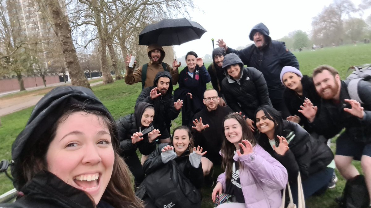 The Alzheimer's Alleycats are BACK and ready for #softball season 2023! Our first time out on the field this year enjoying the fine weather ☀️🌧 We can't wait for the London <a href="/CharitySoftball/">London Charity Softball League</a> League to begin 🥎🤩🥳 oooooOOOHHH ALLEYCATS MEOW 🐱🐾