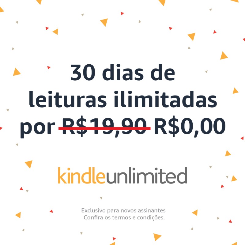 AmazonKindle's tweet photo. 30 dias de acesso liberado a milhões de eBooks com Kindle Unlimited. Leia pelo seu celular, tablet ou dispositivo Kindle.