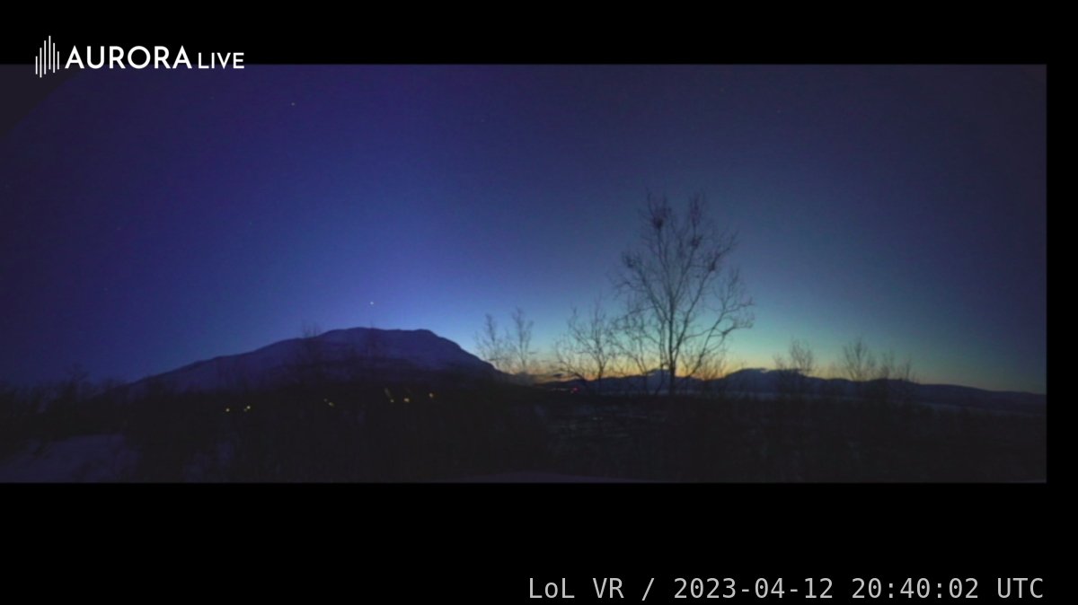 _AURORA_live_'s tweet photo. #Aurora alert on #livecam: LoL VR, UTC-Time: 2023-04-12 20:40:02, Local time: 2023-04-12 22:40:02, Place: #Sweden, Performance: 21.72%, Intensity: 57.15%, Coverage: 33%, #AuroraBorealis #NorthernLights #AURORAlive #AuroraLovers #AuroraAlert https://t.co/buwjt1HWMN