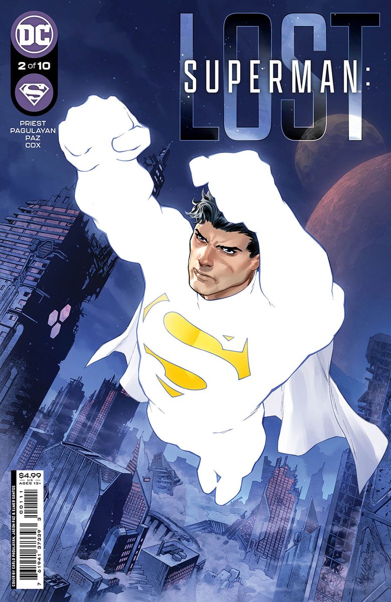 MidtownComics's tweet photo. Superman struggles to re-enter his life on Earth
😍Fall in love with #Superman Lost #2 NEW from #DCComics & available now at #MidtownComics!
✏️#ChristopherPriest
🎨#carlopagulayan & #JasonPaz
👉https://t.co/PRex2byDYr
#NewComics #whatsnew #topcomics #ComicBooks #NewComicBooks https://t.co/IuhBQKY6YO