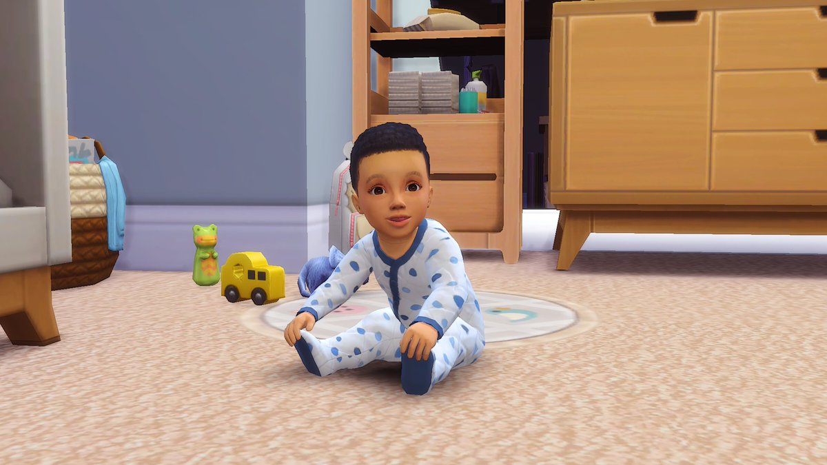RockAngelSims's tweet photo. @TheSims Kaden Bradshaw. The infant from my Growing Together LP on YT. He is literally the cutest thing. https://t.co/xxkdMOu4Iv