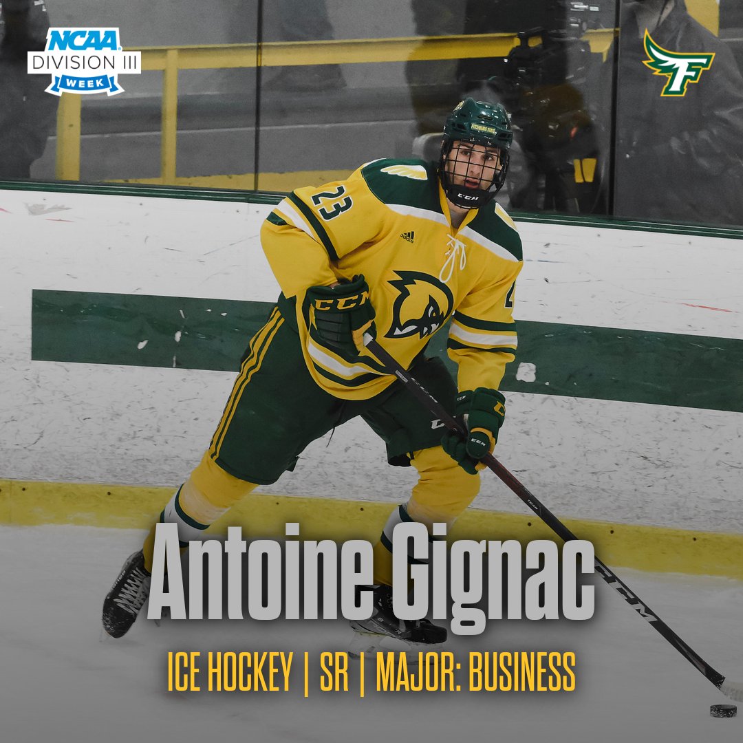 FSU_Falcons's tweet photo. D3 Week | SA Spotlight - Antoine Gignac -
@FSUFalconsIH #WhyD3 #WhyFSU #TheFalconWay https://t.co/KbkuxJK3AV